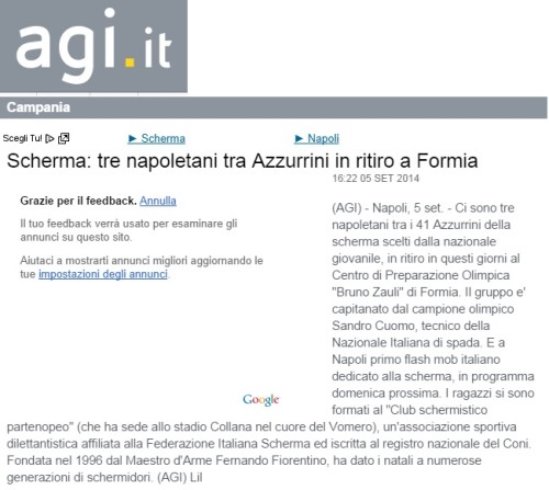 Azzurrini 2014 from AGI