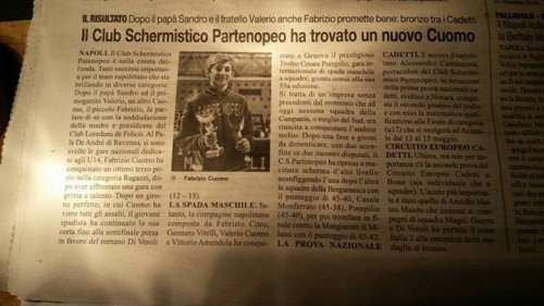 club schermistico partenopeo scherma napoli